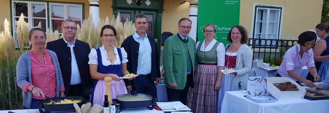 Nachhaltiges Frühstück mit den Bäuerinnen in Wullersdorf