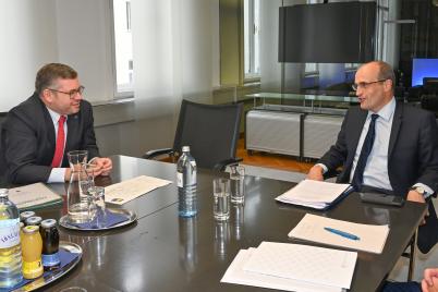 LR Schleritzko traf tschechischen Vize-Minister Sechter zum Arbeitsgespräch