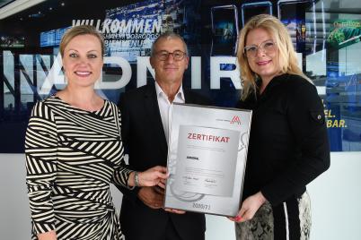 ADMIRAL erneut als österreichischer Leitbetrieb ausgezeichnet