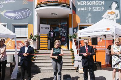 Eröffnung des Großen TafelHauses mit Klimaschutzministerin Leonore Gewessler und Bürgermeister Michael Ludwig