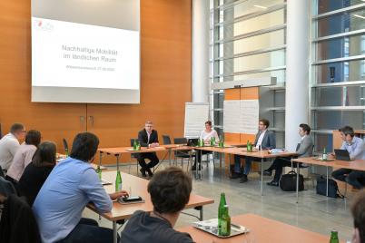 Junge Mobilitätsplaner diskutierten mit LR Schleritzko