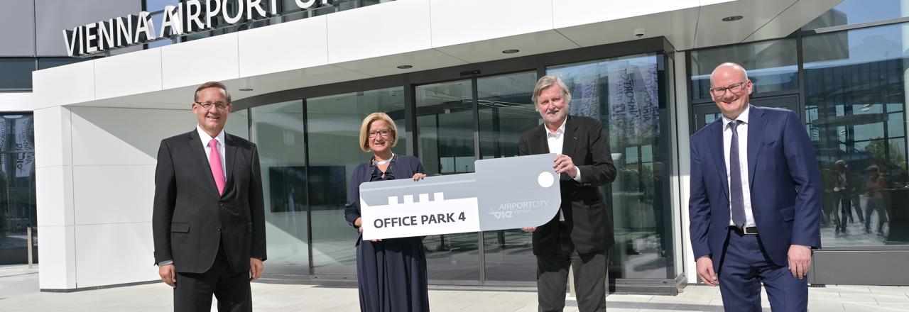 Office Park 4 am Flughafen Wien-Schwechat offiziell eröffnet