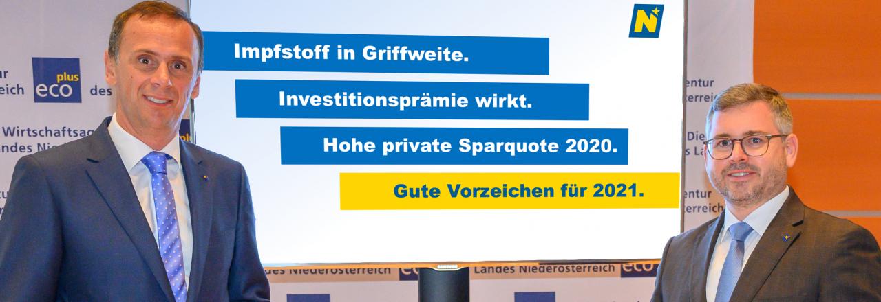 LR Danninger/LR Schleritzko: „Trotz aller Herausforderungen können Betriebe mit Optimismus auf 2021 blicken“