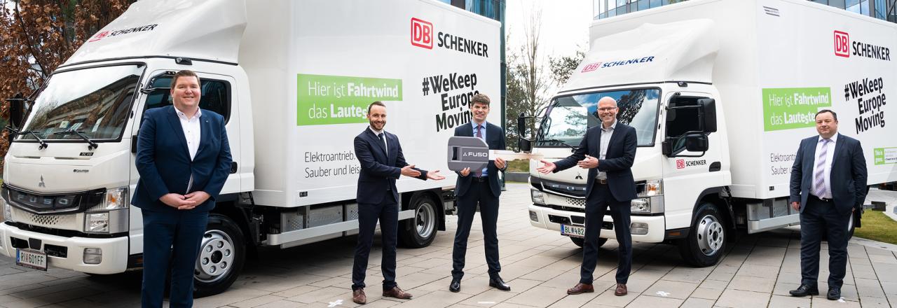DB Schenker realisiert CO2-freie City-Logistik in Wien