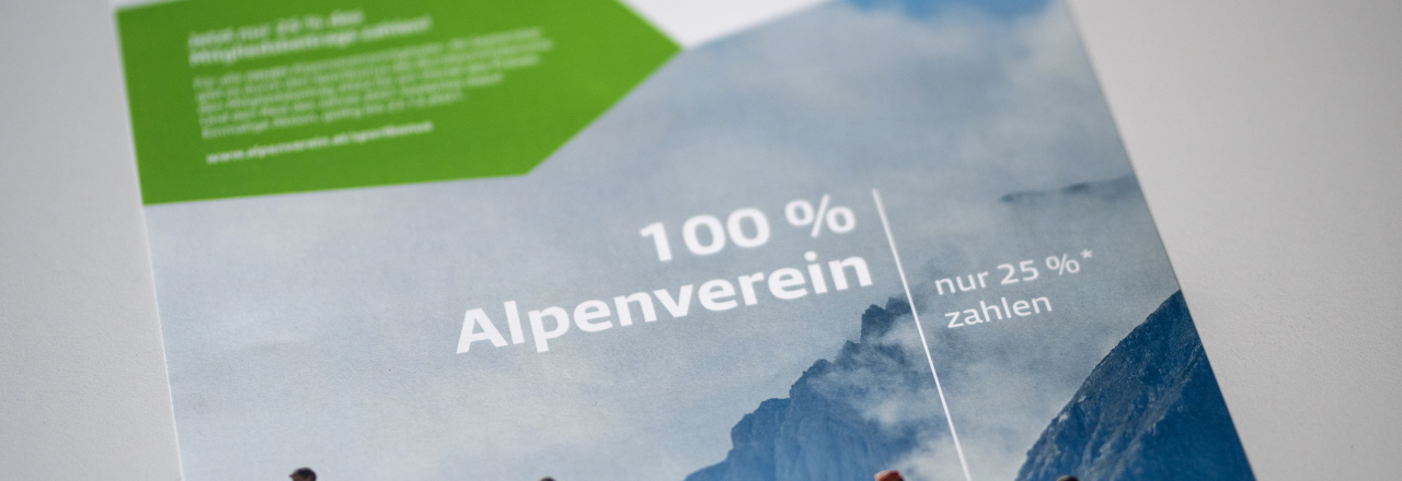 Alpenvereinsmitgliedschaft bis zu 75 Prozent günstiger
