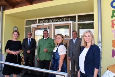 Eröffnung von Tagesbetreuungseinrichtung und 4. Kindergartengruppe in Schöngrabern
