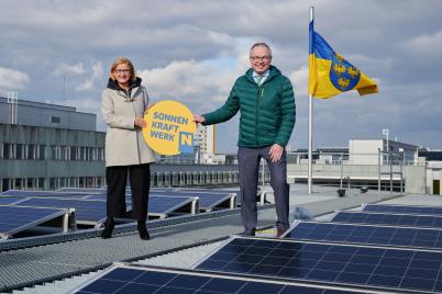 Start vom Sonnenkraftwerk Niederösterreich am 18. November