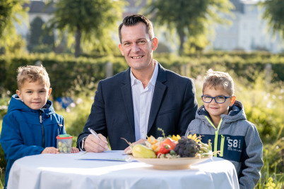Gesundheitsminister Mückstein unterzeichnet FGÖ-Charta „Kinder essen gesund“